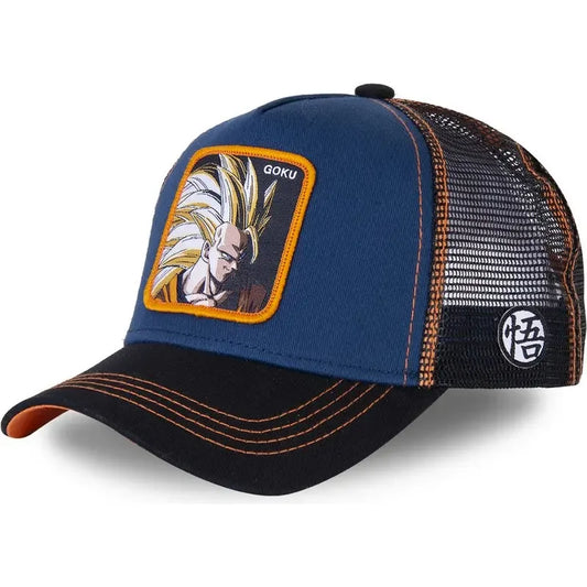 Casquette bleue et noire Dragon Ball - Goku Super Saiyan 3