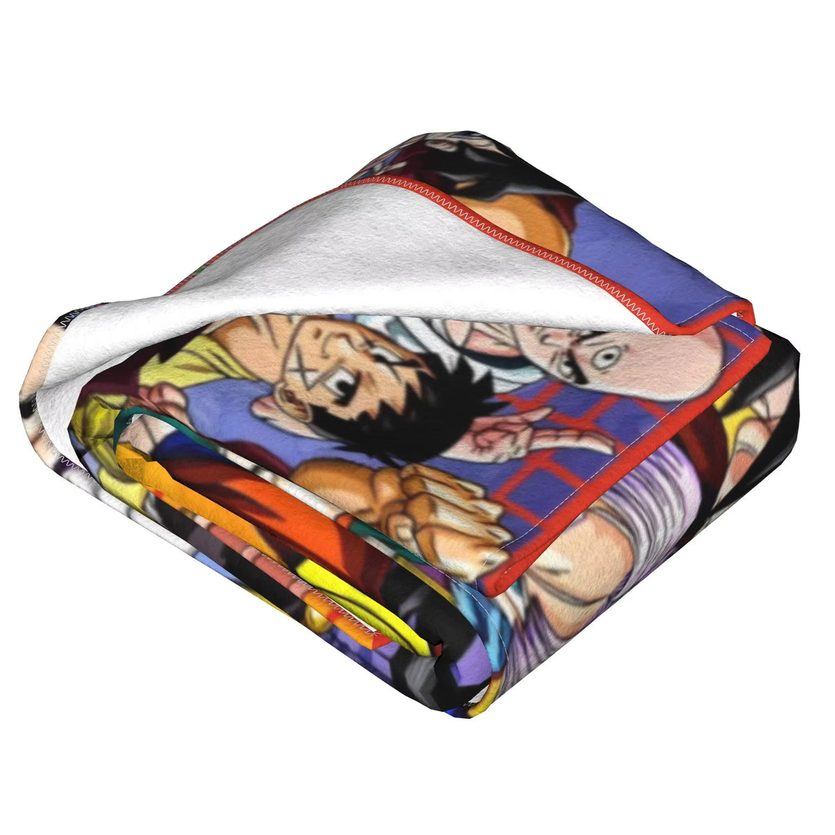 Plaid Dragon Ball - Goku davanti ai suoi compagni