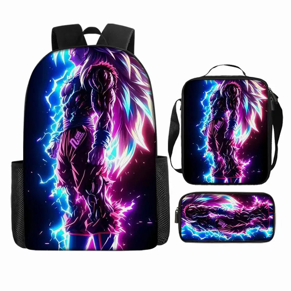 Dragon Ball Rucksackset - Goku steht vor Shenron