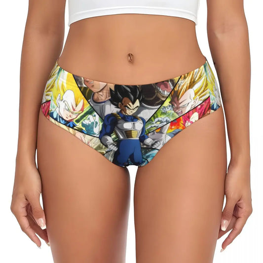 Slip Dragon Ball - Vegeta e le sue trasformazioni in collage