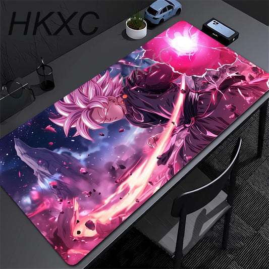Dragon Ball Mouse Pad - Black Goku Rosé and Energy Sphere