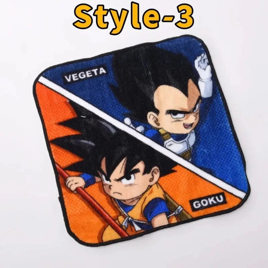 Petite serviette Dragon Ball - Goku et Vegeta Daima en duo