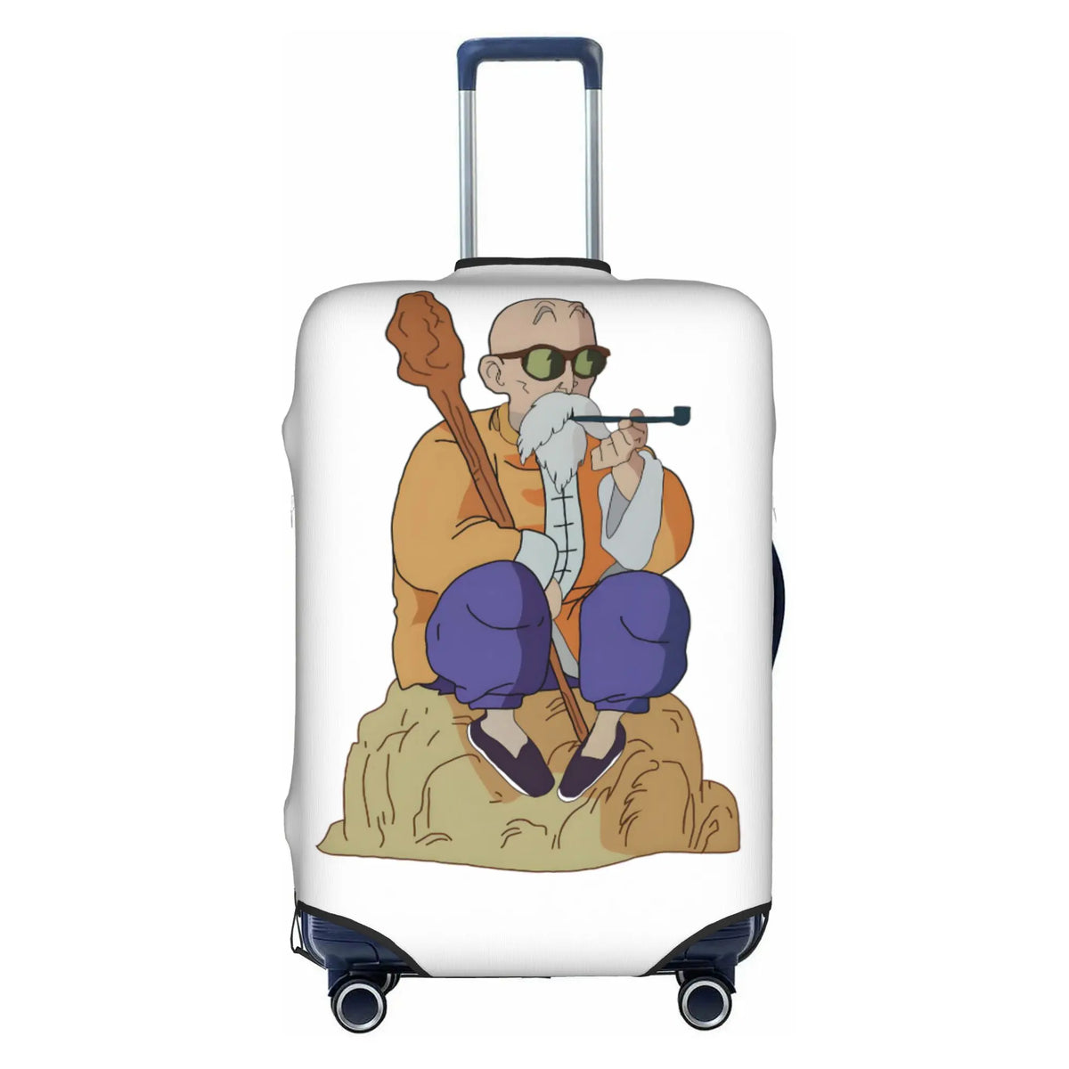 Fodera per valigia nera Dragon Ball - Maestro Muten
