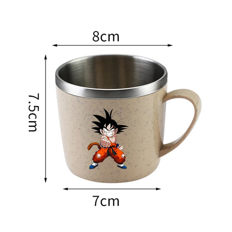 Transferencias decorativas para tazas Dragon Ball - Goku y transformaciones