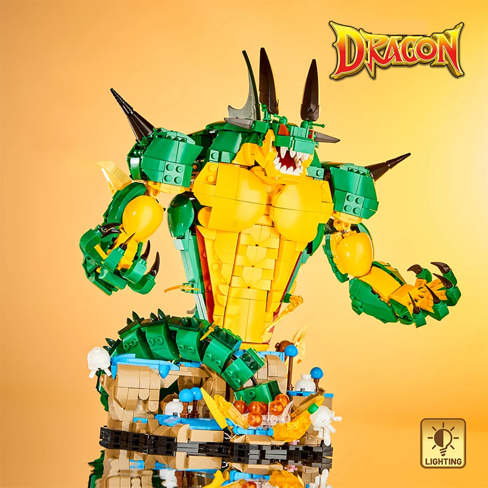 Dragon Ball construction game - Green and yellow Porunga