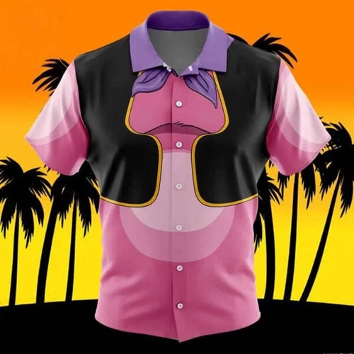 Black and pink Dragon Ball shirt - Majin Buu outfit