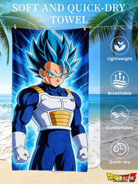 Super Saiyan Blue Vegeta in Armor
