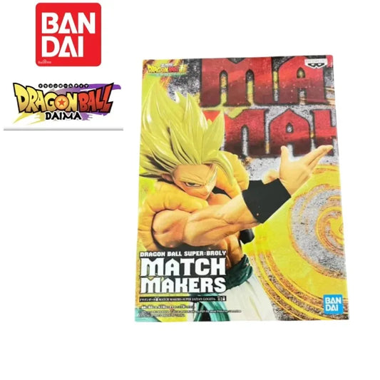 Statuina Dragon Ball - Gogeta Super Saiyan e disco dorato Match Makers