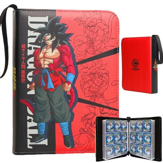 Classeur à cartes rouge Dragon Ball - Goku Super Saiyan 4