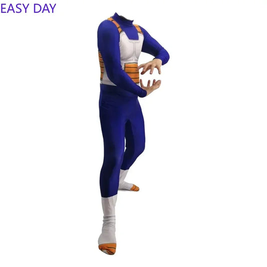 Costume Dragon Ball - Vegeta en armure blanche et combinaison bleue