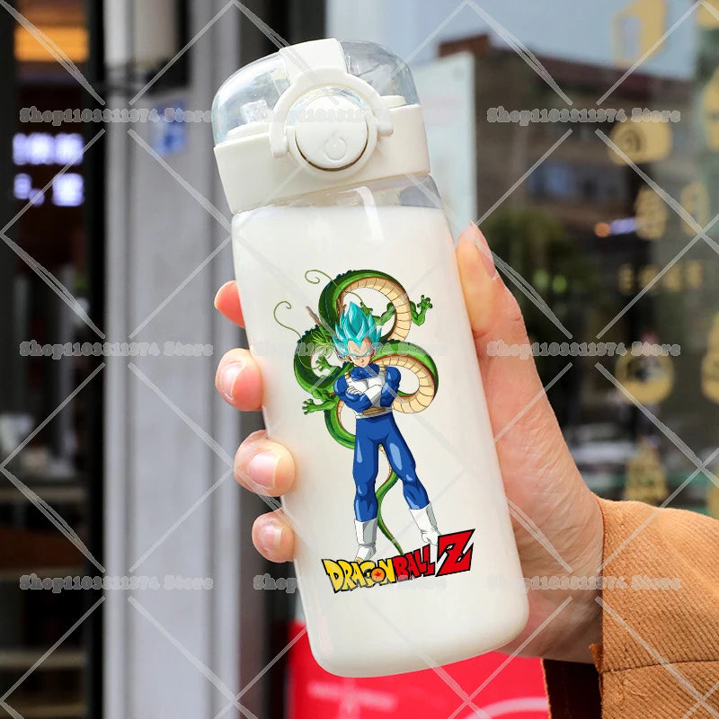 Dragon Ball transparent bottle - Goku child Shenron and crystal balls
