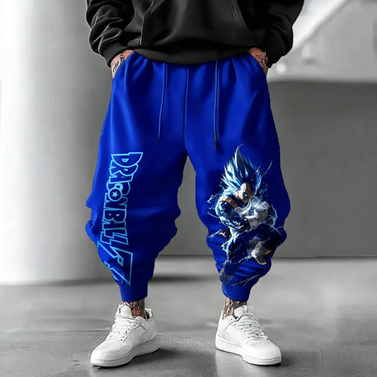 Jogging Dragon Ball - Vegeta Super Saiyan Blue bleu roi