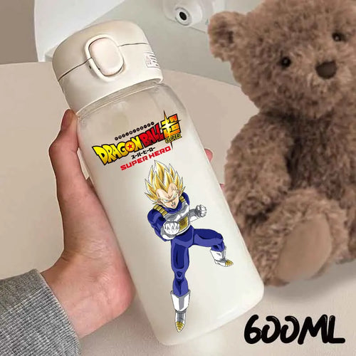600 ml Dragon Ball bottle - Super Saiyan Vegeta in combat
