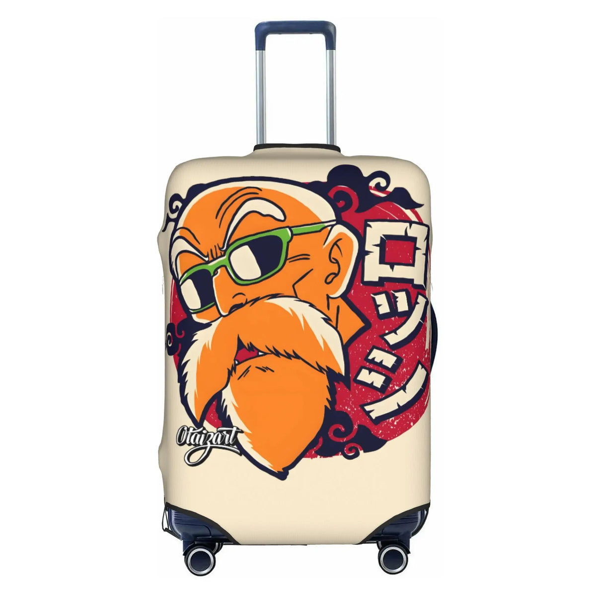 Fodera per valigia nera Dragon Ball - Maestro Muten