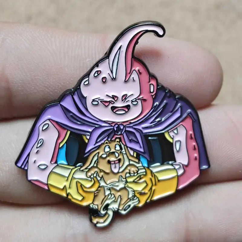 Spilletta Dragon Ball - Majin Buu che unisce le mani