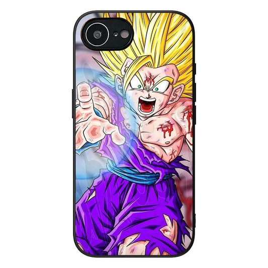 Cover per telefono Dragon Ball - Gohan Super Saiyan 2 ferito in attacco