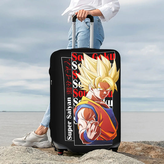 Dragon Ball Koffercover - Goku Super Saiyan im Porträt