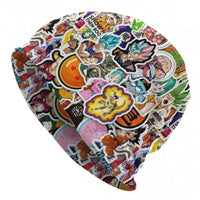 collage façon stickers et boules de cristal