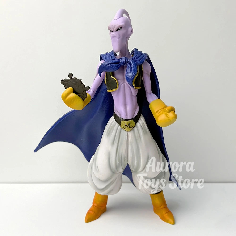 Statuetta Dragon Ball - Super Buu con tenuta di Gotenks