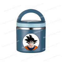 Porträt von Goku auf weißer Scheibe