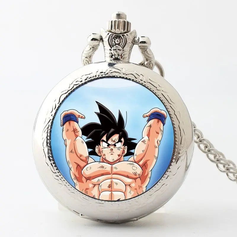 Dragon Ball zilveren zakhorloges - Goku en Vegeta