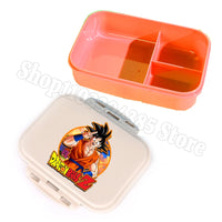 Goku saluant dans un cercle