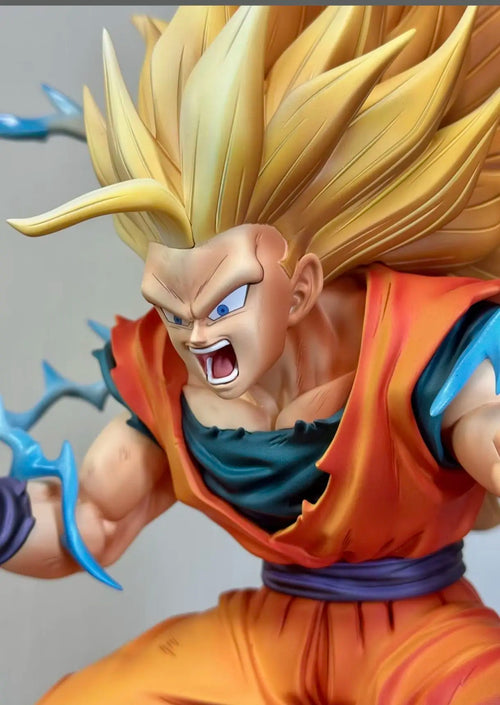 Dragon Ball Figure - Goku Super Saiyan 3 Aanvallen