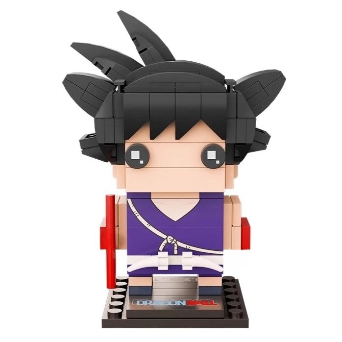 Bloques de construcción Dragon Ball - Goku niño y sus amigos chibi