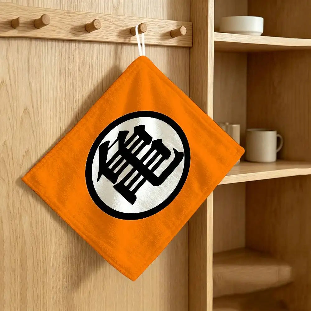 Towel to hang Dragon Ball - Goku child and Shenron