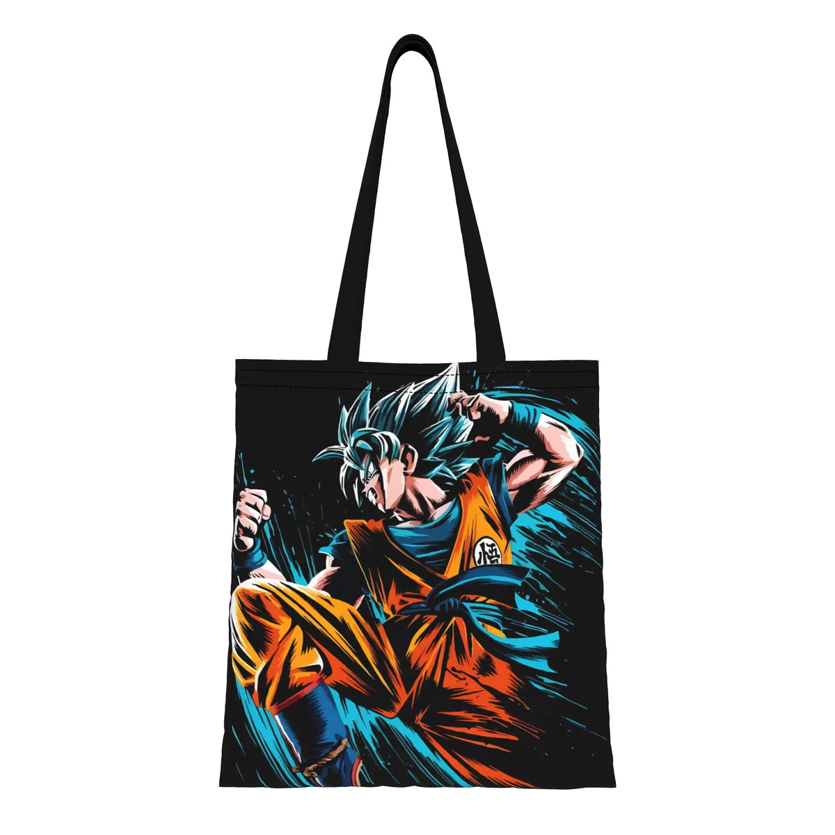 Dragon Ball Navy Blue Tote Bag - Schlafen Goku und Shenron