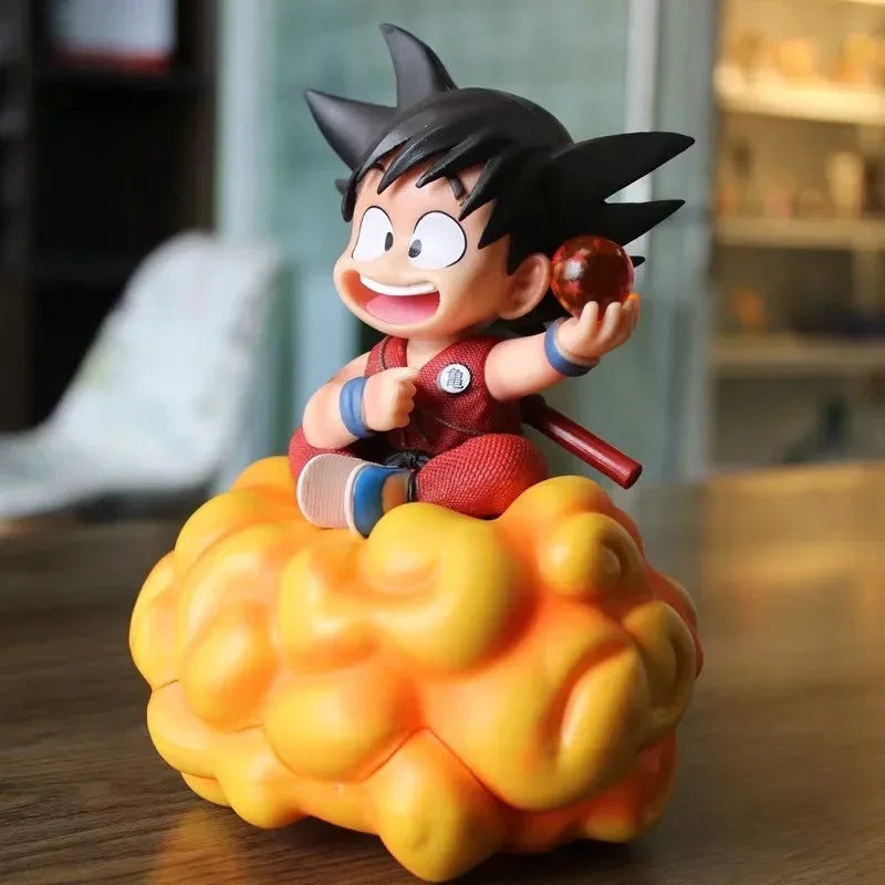 Dragon Ball figurine - Goku child sitting on magic cloud