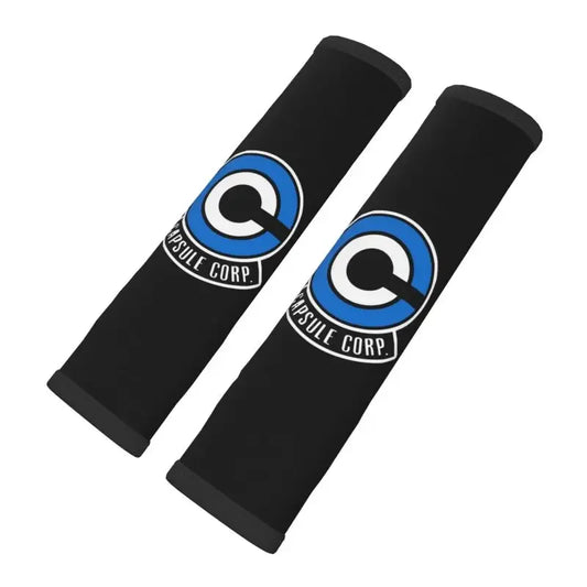 Protections de ceinture noires Dragon Ball - logo Capsule Corp bleu