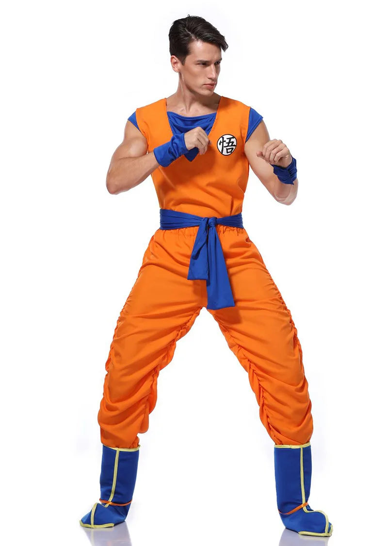 Déguisement Dragon Ball - Goku en tenue orange et bleue