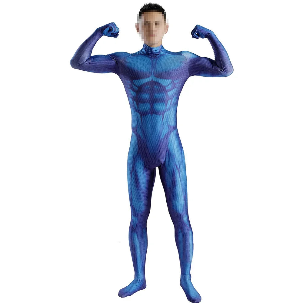 Blue Dragon Ball Cosplay Jumpsuit - Vegeta