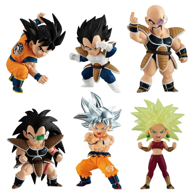 Figurine chibi Dragon Ball - Goku en tenue orange poing baissé