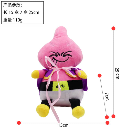 Dragon Ball pluche speelgoed - Majin Buu met paarse cape