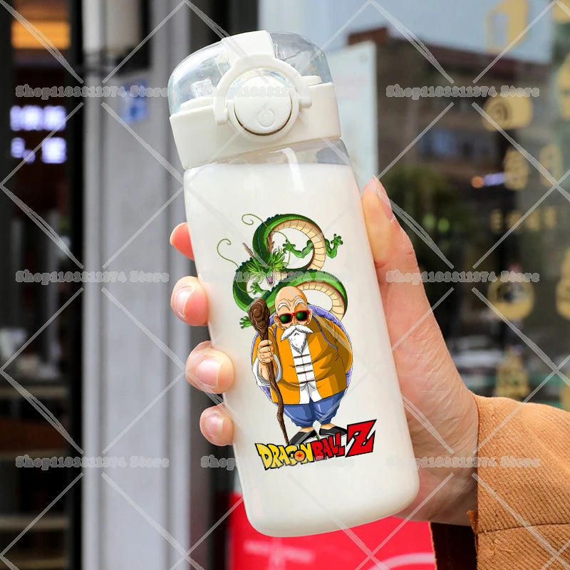 Dragon Ball transparent bottle - Goku child Shenron and crystal balls