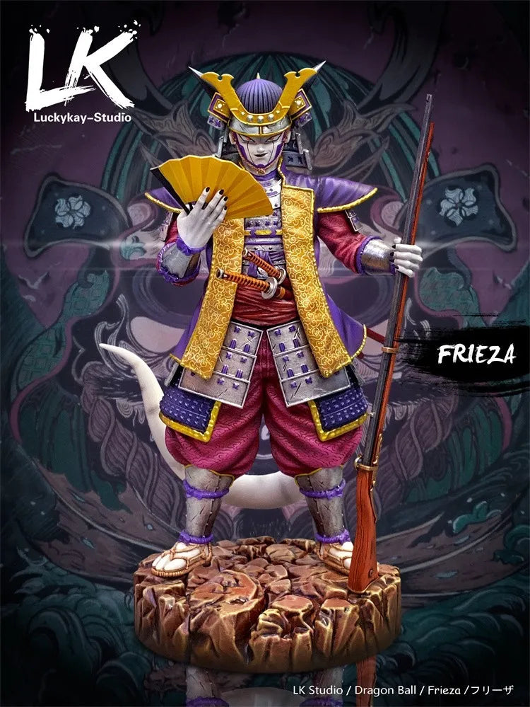 Figura de samurái de Dragon Ball - Goku, Vegeta y Black Goku Rosé