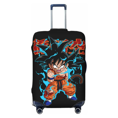 Copri valigia Dragon Ball - Goku in combattimento chibi