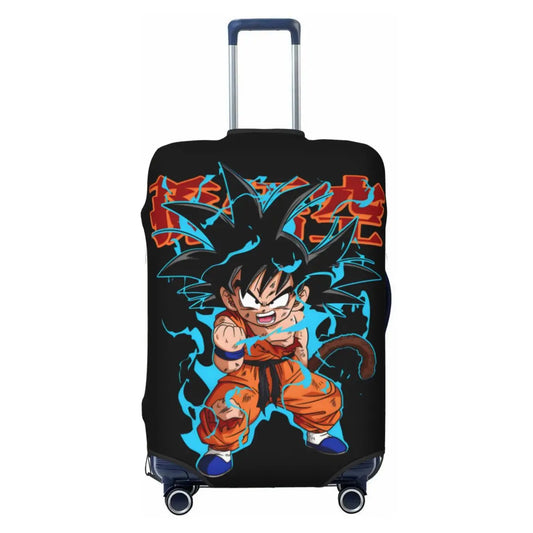 Dragon Ball Kofferabdeckung - Goku in Chibi-Kampf