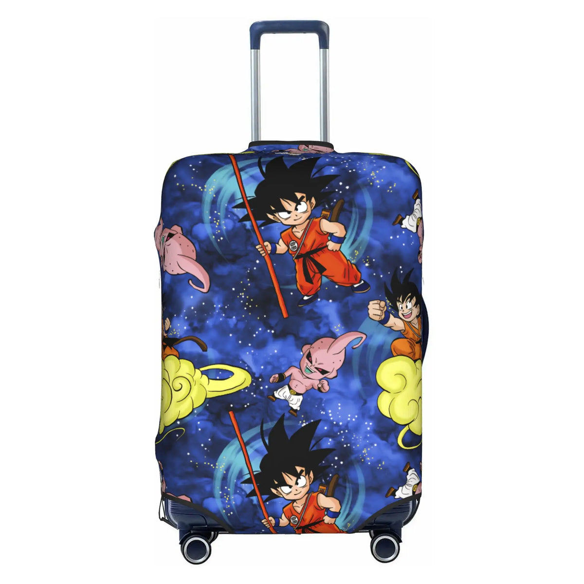 Copertura per valigia Dragon Ball - Vegeta in armatura davanti alle sue trasformazioni