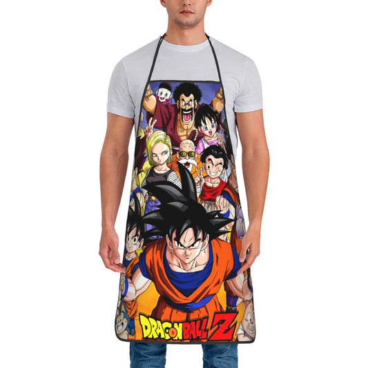 Bunte Schürze - Goku und Dragon Ball Z Team