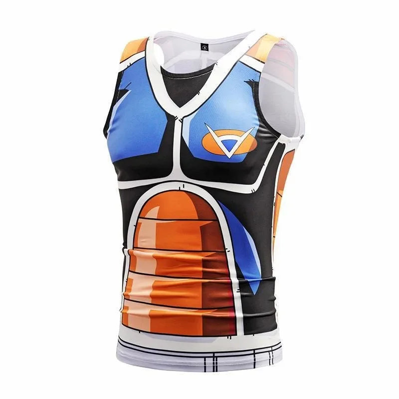 Débardeurs de sport Dragon Ball - tenues et armures des guerriers