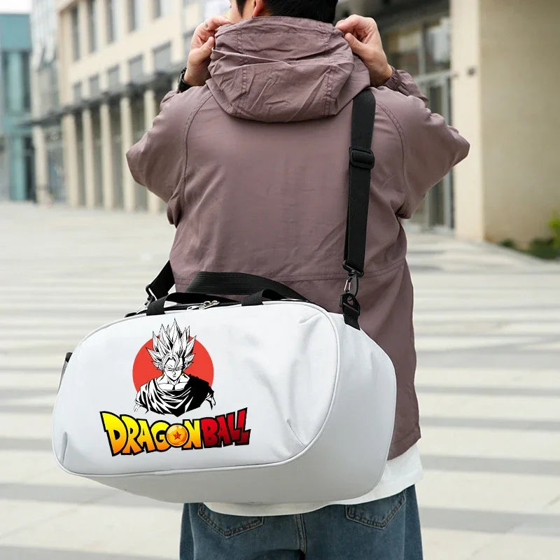 Schwarze Sporttasche Dragon Ball - Goku Kind Kame House Gym