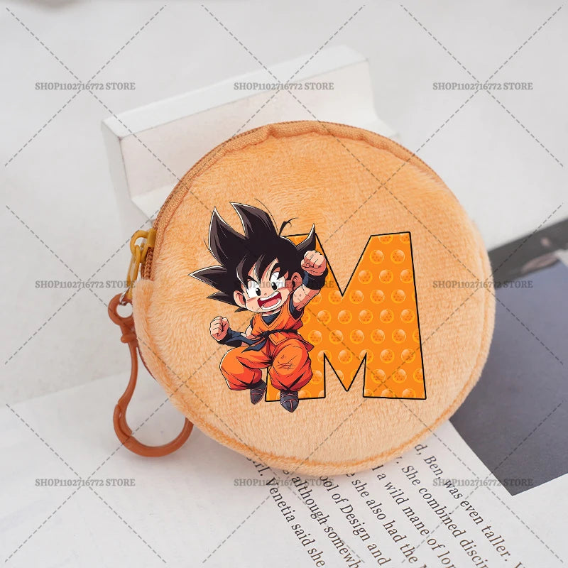 Runder Geldbeutel Dragon Ball Goku Piccolo und Freezer Chibi