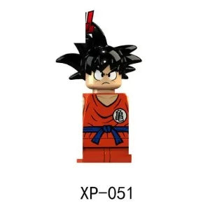 Dragon Ball mini figures to assemble - Saiyan transformations and crystal balls