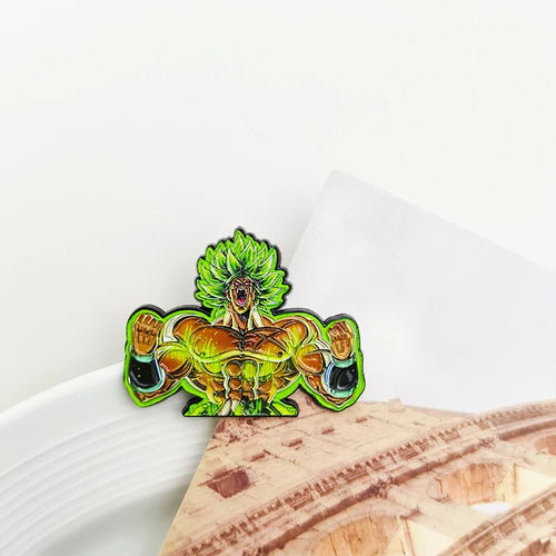 Pin de Dragon Ball - Broly Super Saiyajin Legendario enojado