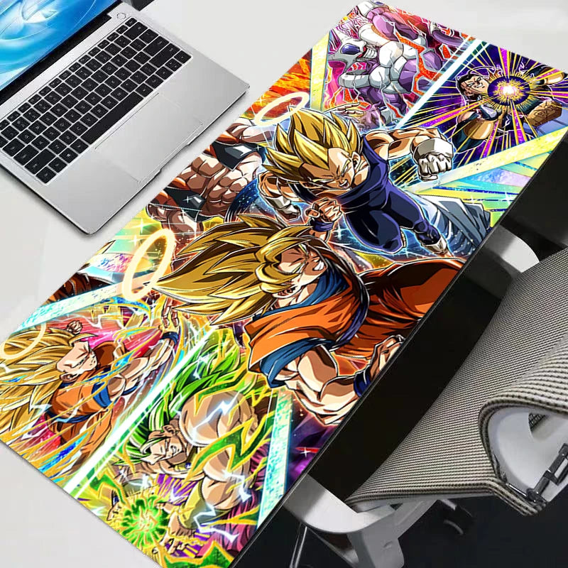 Dragon Ball Mouse Pad - Goku Super Saiyan 3 and the Warriors Reunited