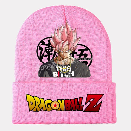 Dragon Ball pink reverse hat - Black Goku Rosé in urban outfit