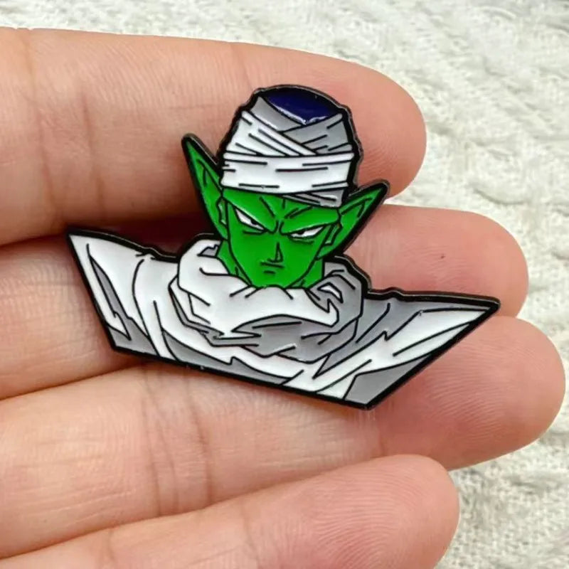Dragon Ball Brooches - Krilin Goku und Vegeta